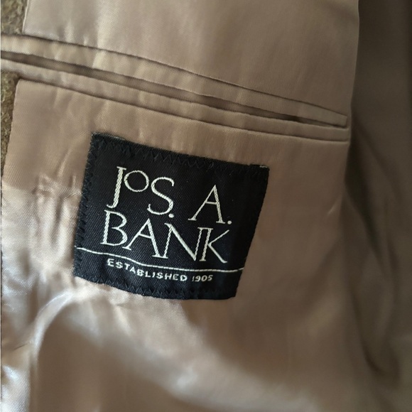 NWOT Jos. A. Bank 100% Camelhair Sport Coat Blazer Brown/Tan Men's Size 46R - Picture 7 of 11